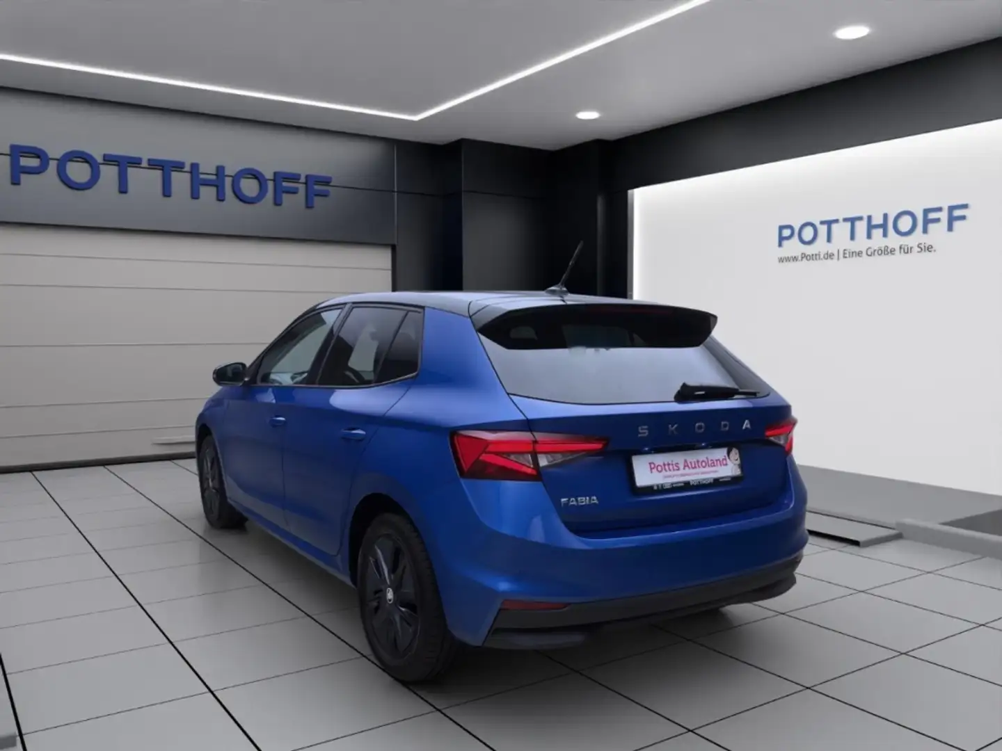 Skoda Fabia 1.0 TSI SELECTION NAVI KAMERA ACC VIRTUAL Blau - 2