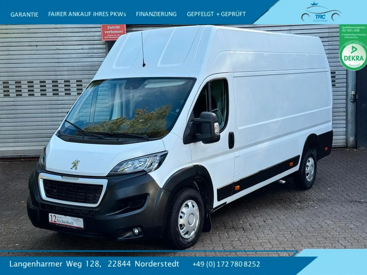 Peugeot Boxer Kasten Grossraum 435 L4H3 Premium BlueHDi Blanc - 1
