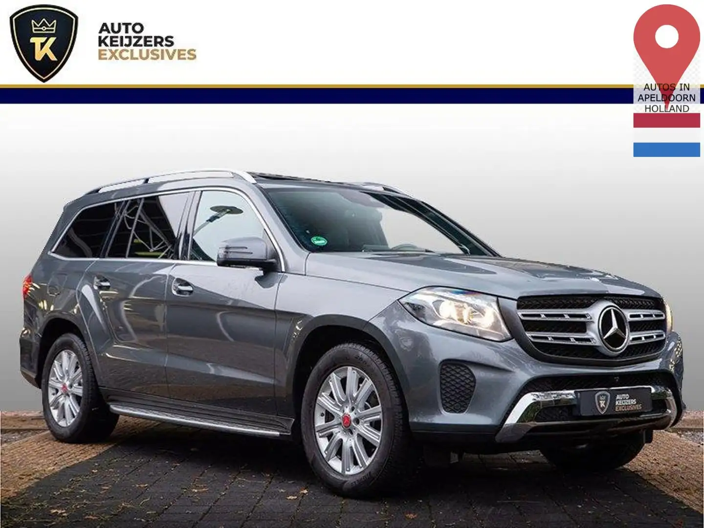 Mercedes-Benz GLS 350 d 4MATIC 1ste Eigenaar Panodak leder AHK Gri - 1