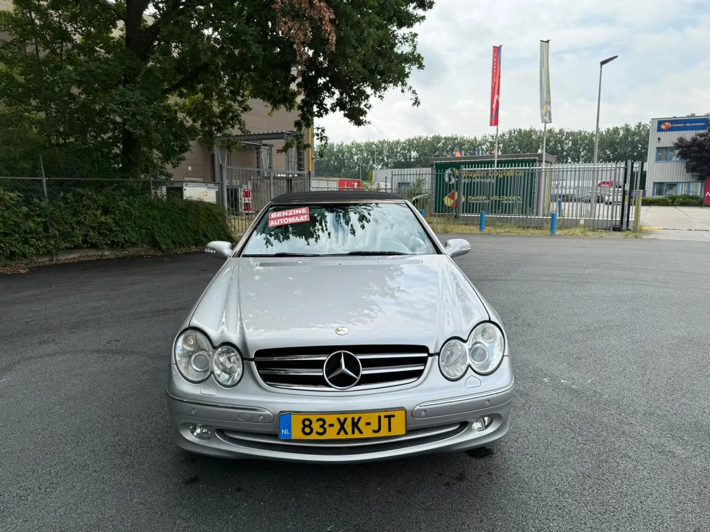 Mercedes-Benz CLK 240 Cabrio Avantgarde MET VOL JAAR APK SUPER LEUKE AUT Grijs - 2