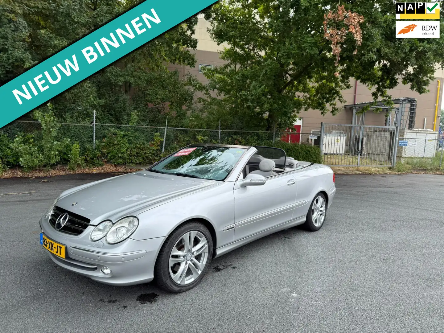Mercedes-Benz CLK 240 Cabrio Avantgarde LEUKE AUTO RIJDT EN SCHAKELT GOE Grijs - 1