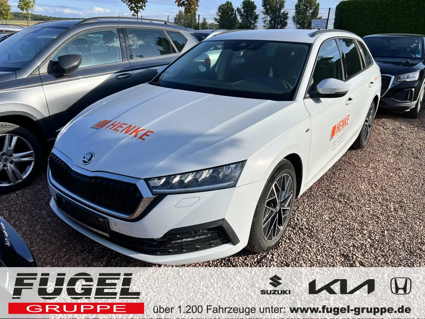 Skoda Octavia 2.0 TDI DSG Clever Navi|virt.Cock.|LED|SHZ Weiß - 1