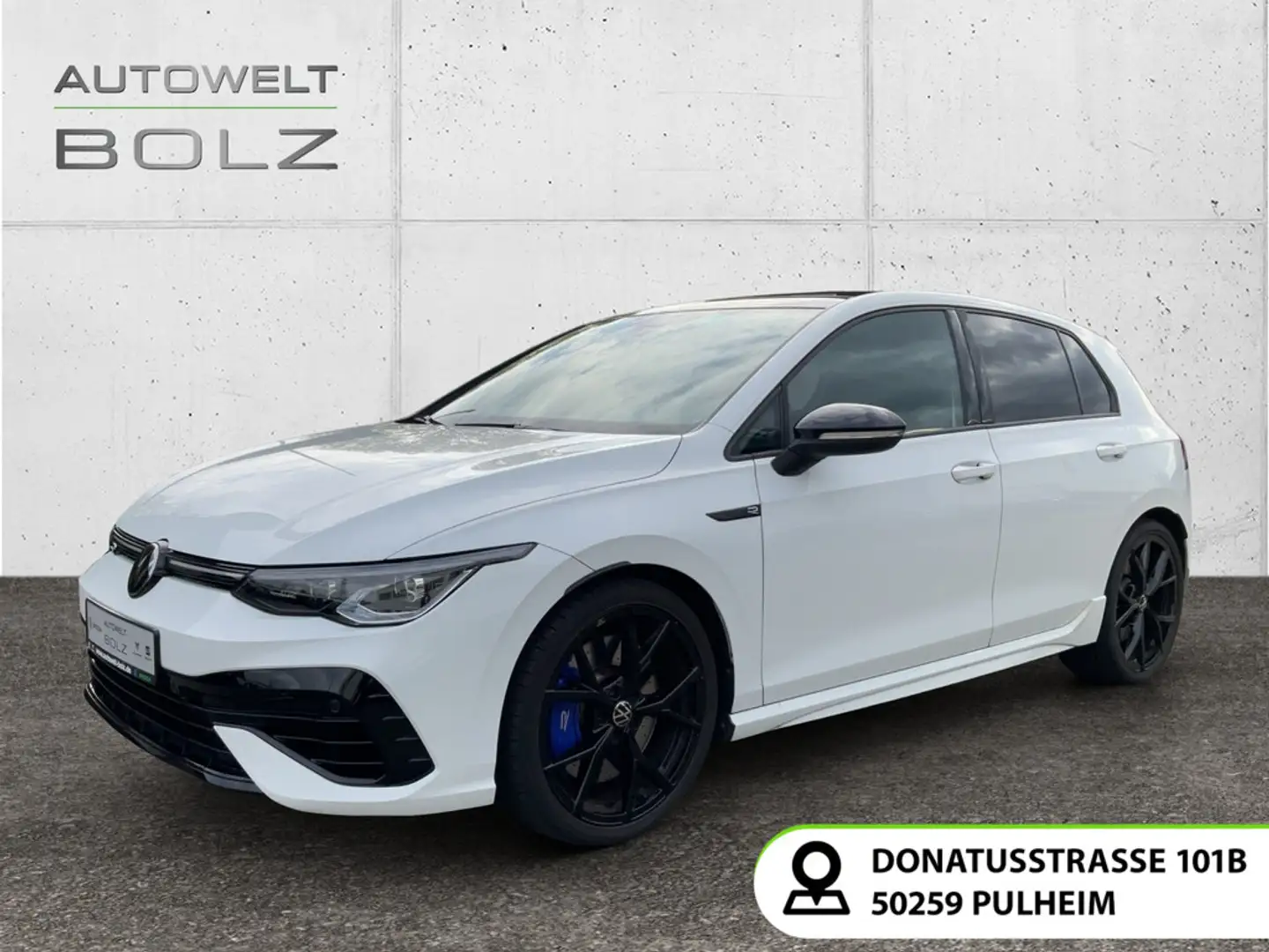Volkswagen Golf VIII R 4Motion 2.0 Pano Navi Akrapovic Digi Weiß - 1