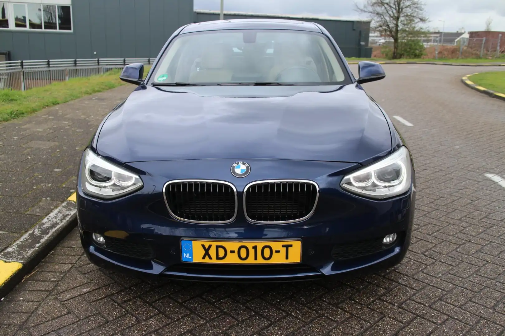 BMW 116 1-serie 116i High Executive_OPEN DAK_LEER_NETTE AU Kék - 2