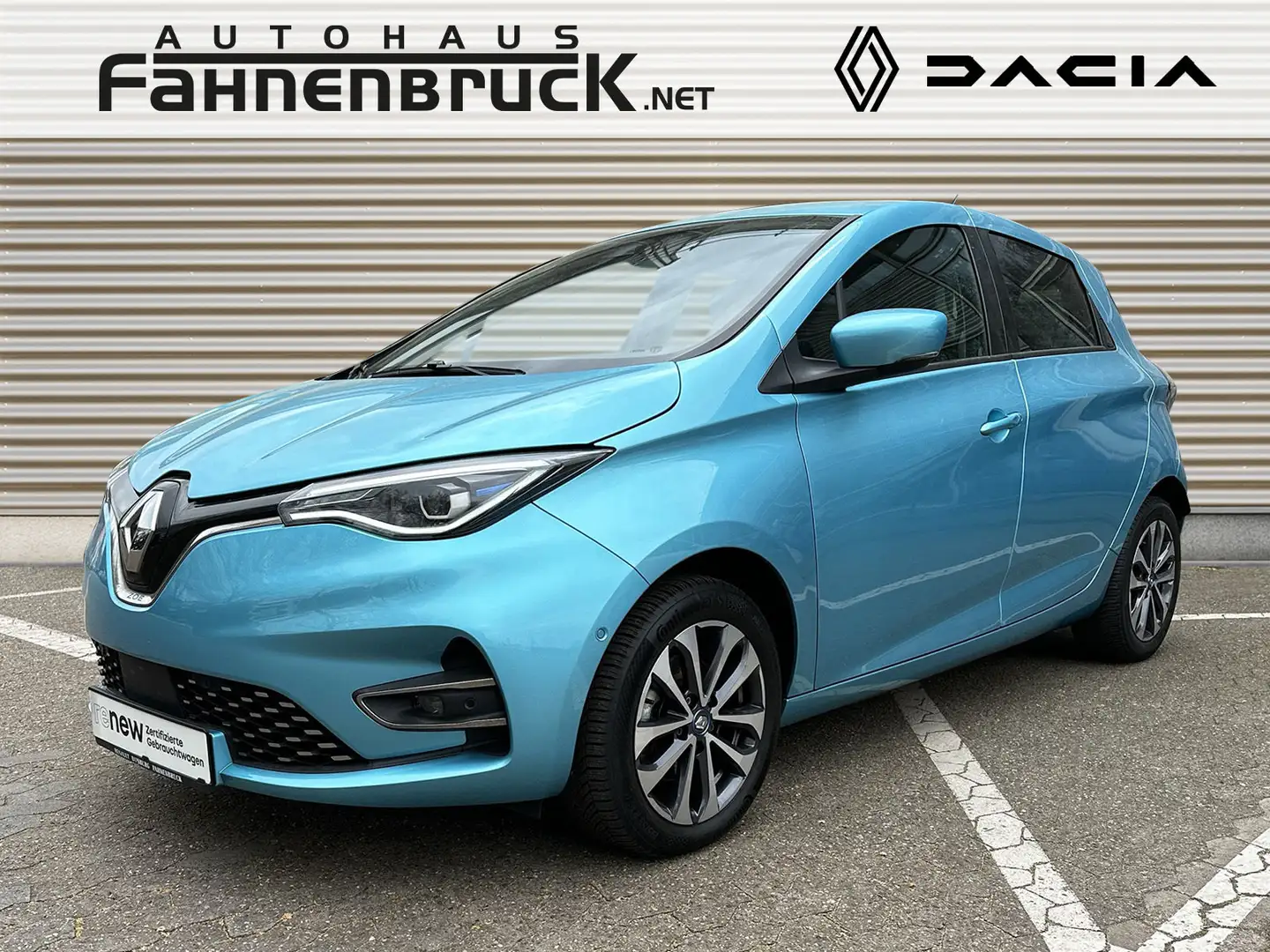 Renault ZOE INTENS R135 Z.E.50 Scheckheft Navi PDC Blau - 1