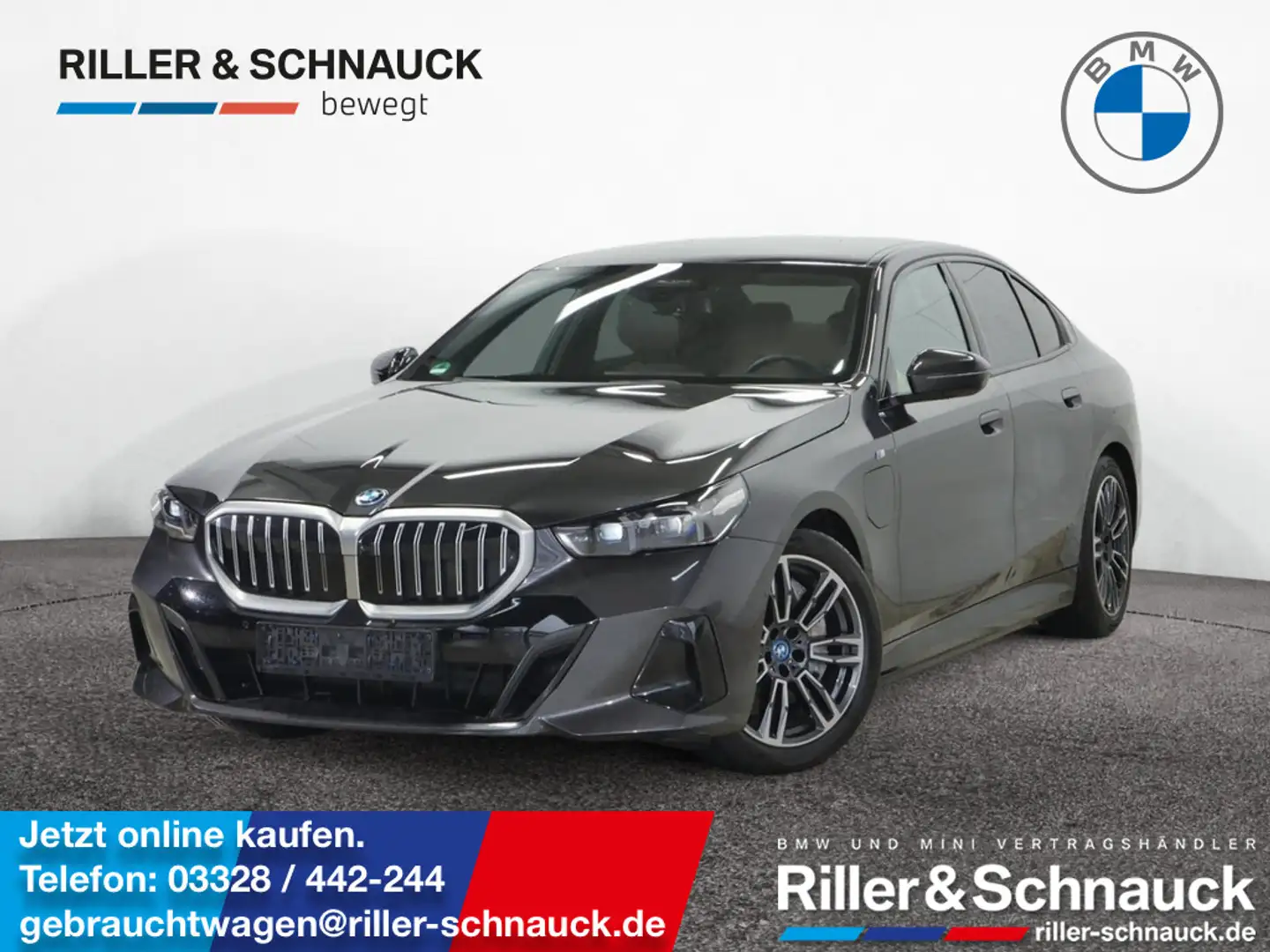 BMW 550 e xDrive M Sport 360°KAM+HK+SITZBELÜFTUNG Grau - 1