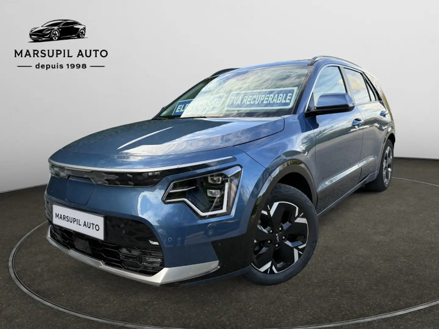 Kia Niro EV 204CH PREMIUM Bleu - 1