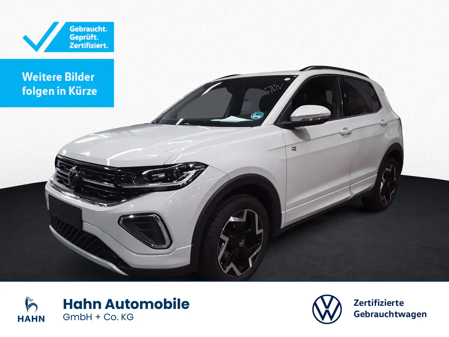 Volkswagen T-Cross 1.5TSI DSG R-Line AHK Cam Matrix Navi Grau - 1