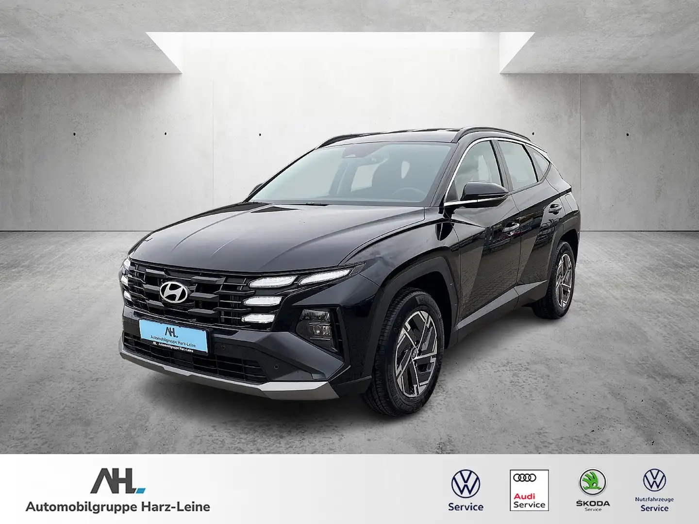 Hyundai TUCSON 1.6 T-GDI "Maxx" 2WD LED/NAVI/RFK/GRA/PDC Schwarz - 1