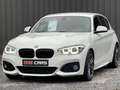 BMW 116 dA "PACK M Sport" (AUTOM) BIXENON-GPS-CLIM-GAR 1AN Wit - thumbnail 1