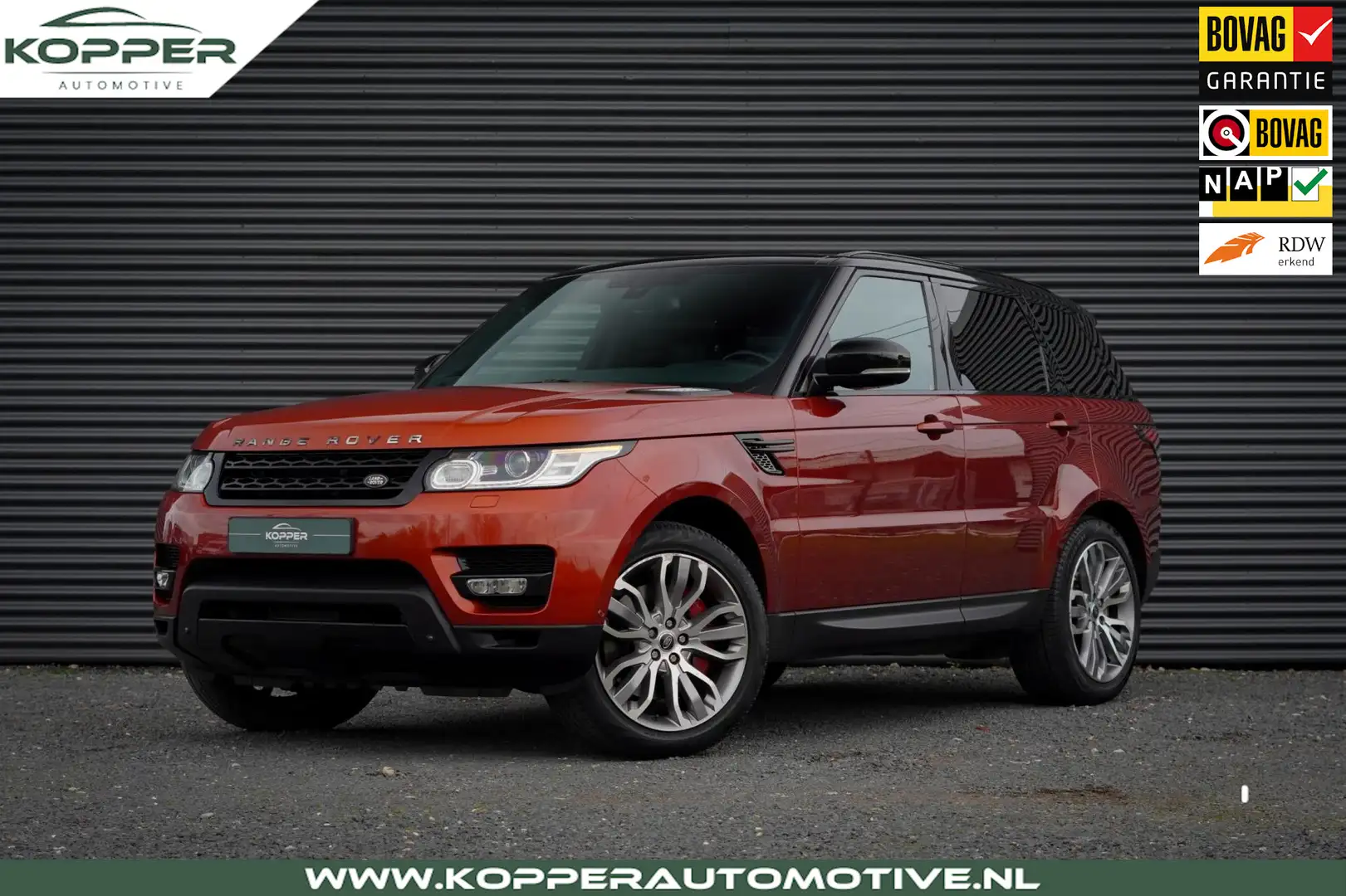 Land Rover Range Rover Sport 3.0 SDV6 Autobiography Dynamic / Volledig onderhou Rojo - 1