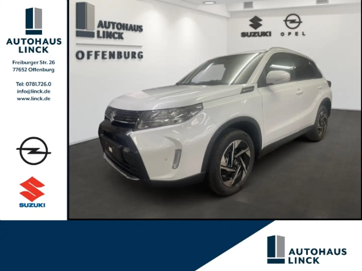 Suzuki Vitara 1.4 Mild-Hybrid Comfort+ 4x2 DITC HYBRID EU6e Weiß - 1