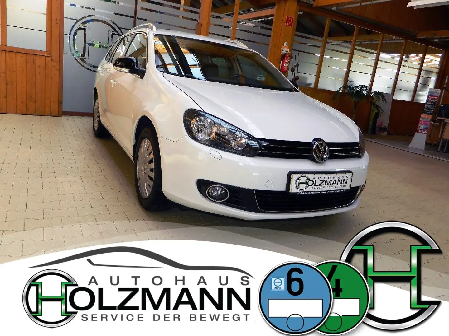 Volkswagen Golf IV Variant 1.2 TSI Style/Navi/SHZ/MFL/2Hand Bianco - 2