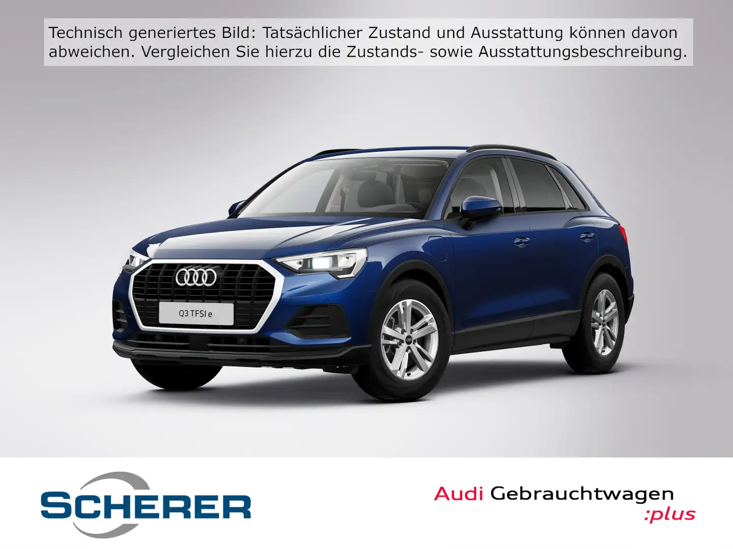 Audi Q3 45 TFSI e LED SONOS PDC ACC SHZ AHK Blau - 1