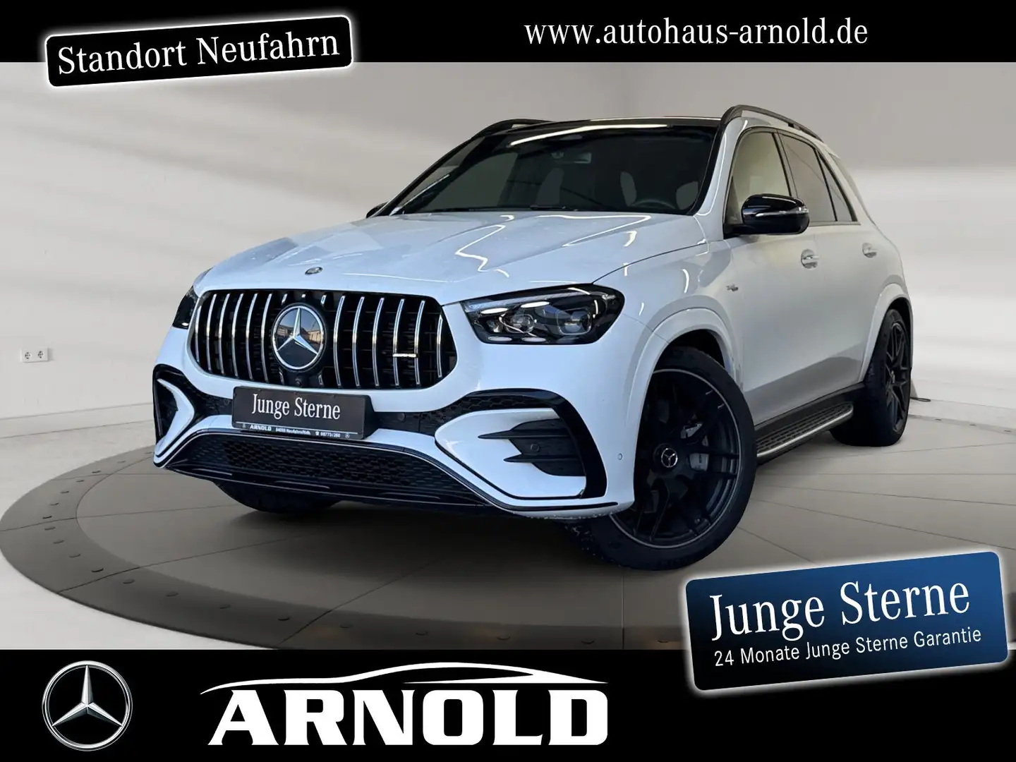 Mercedes-Benz GLE 53 AMG GLE 53 4M+ HuD 22" AHK DISTRONIC PanoD. Sitzluft Blanc - 1