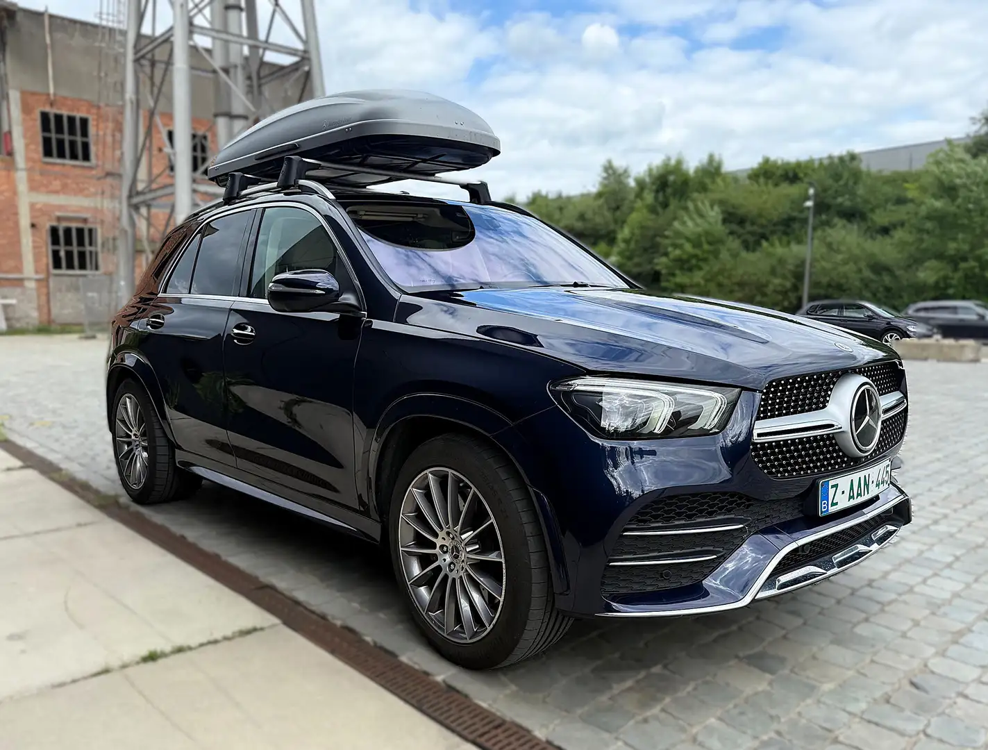 Mercedes-Benz GLE 350 de 4Mat.-HU-AMG-Pano-360°-Trekh.-ACC-Burmester Bleu - 2