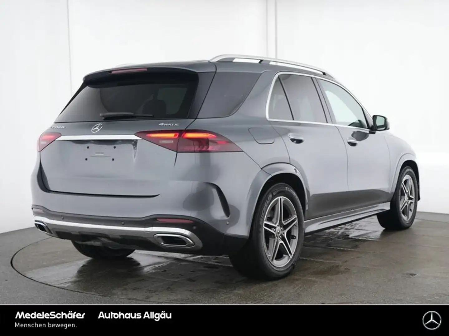 Mercedes-Benz GLE 350 GLE 350 de 4M AMG AHK Airmatic M-LED 360° NP99 Grau - 2
