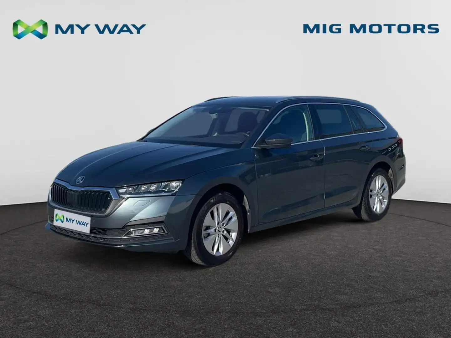 Skoda Octavia Combi Clever 1,5 TSI (150pk) /// Automaat /// Inklapbare trekhaak /// Achteruitrijcamera Gris - 1