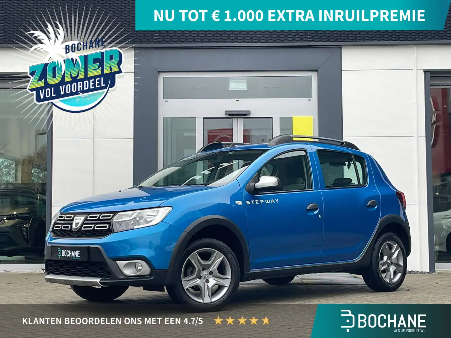 Dacia Sandero 0.9 TCe Tech Road | Automaat | Trekhaak | Blauw - 1