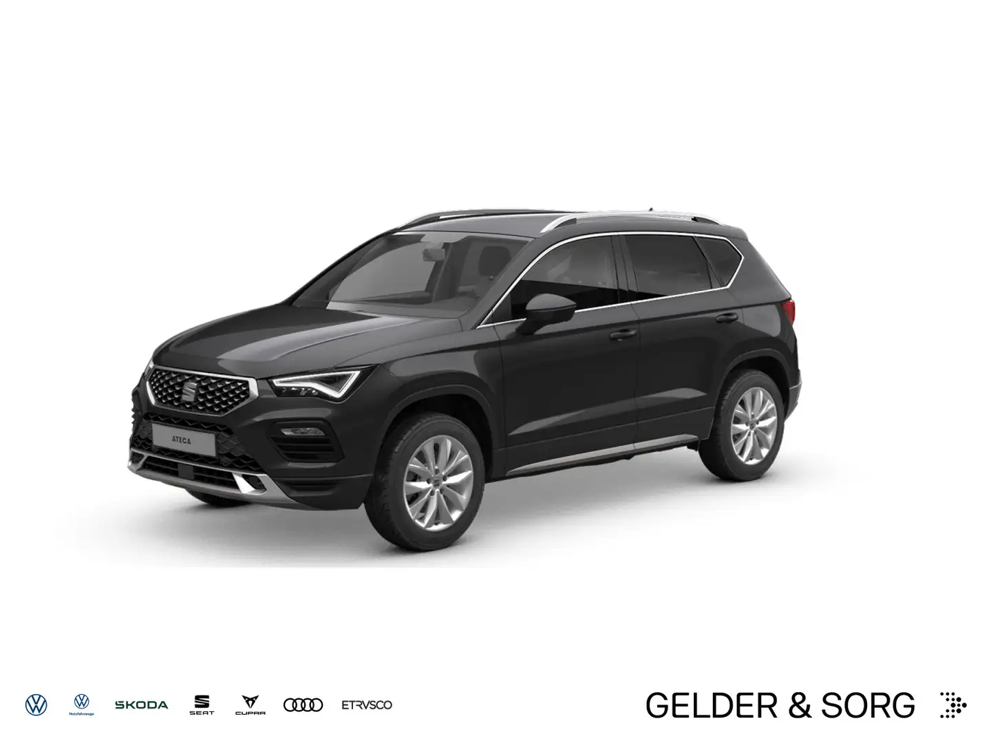 SEAT Ateca Xperience 2.0 TDI LED*AHK*RFK*ACC*Navi Schwarz - 1