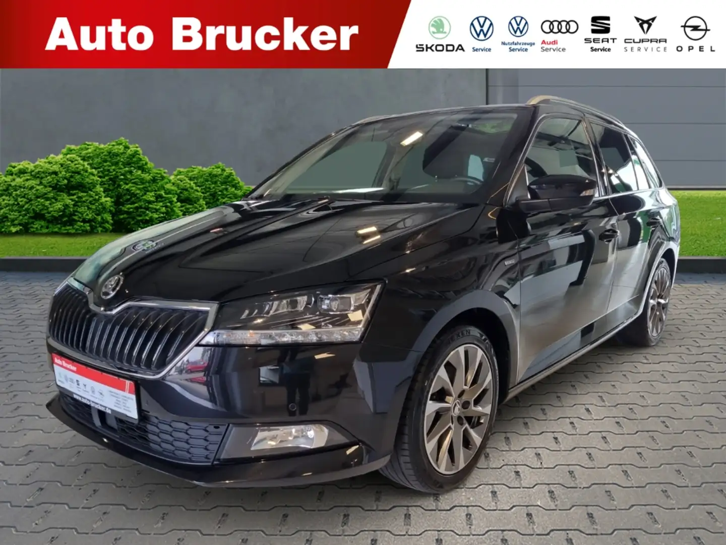 Skoda Fabia Combi Clever Best of 1.0 TSI+Alufelgen+Navi+Klimaa Schwarz - 1