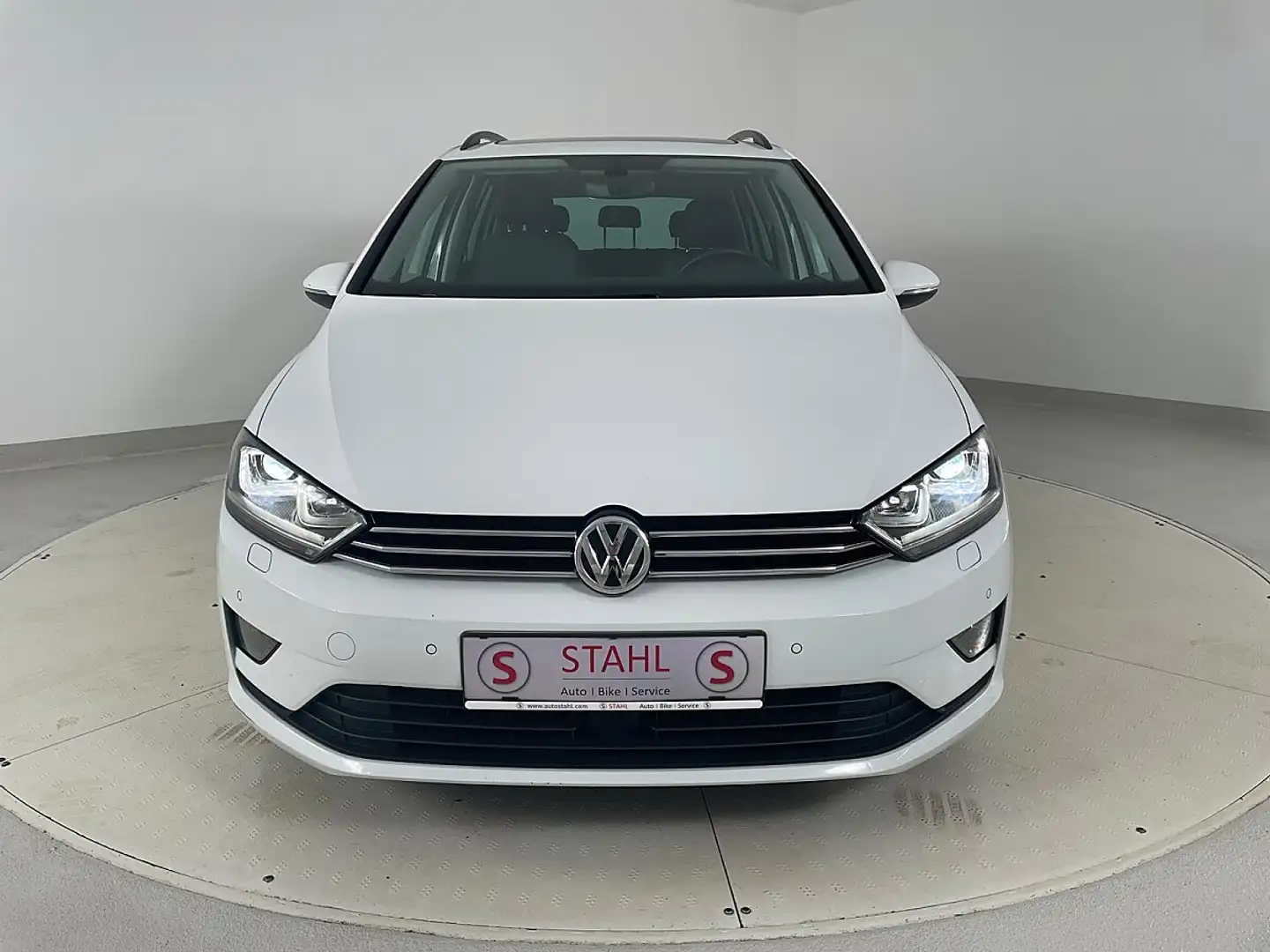 Volkswagen Golf Sportsvan Rabbit BMT 1,2 TSI | Stahl Wien 22 Weiß - 2