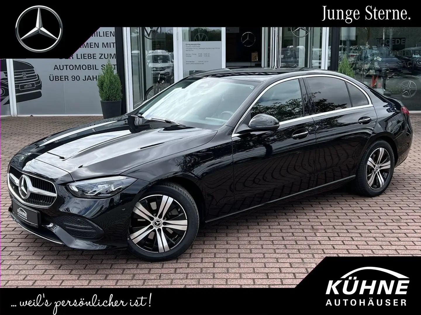 Mercedes-Benz C 200 Avantgarde Advanced+AHZV+Totwinkel+Kamera Schwarz - 1