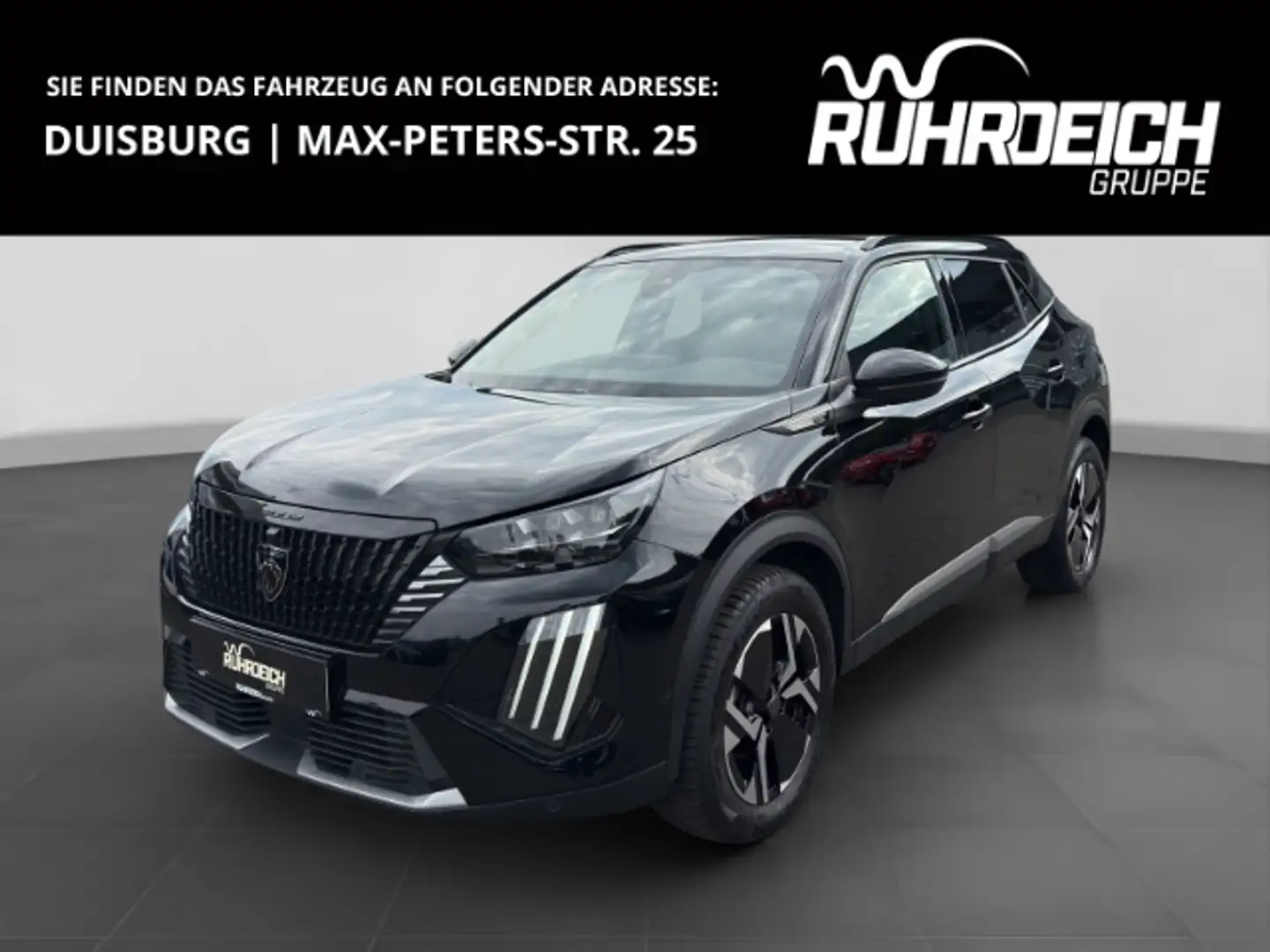 Peugeot 2008 GT 1.2 PT 130 AUT+NAVI+360°+LED+PDC v/h+ALLWETTER+ Schwarz - 1
