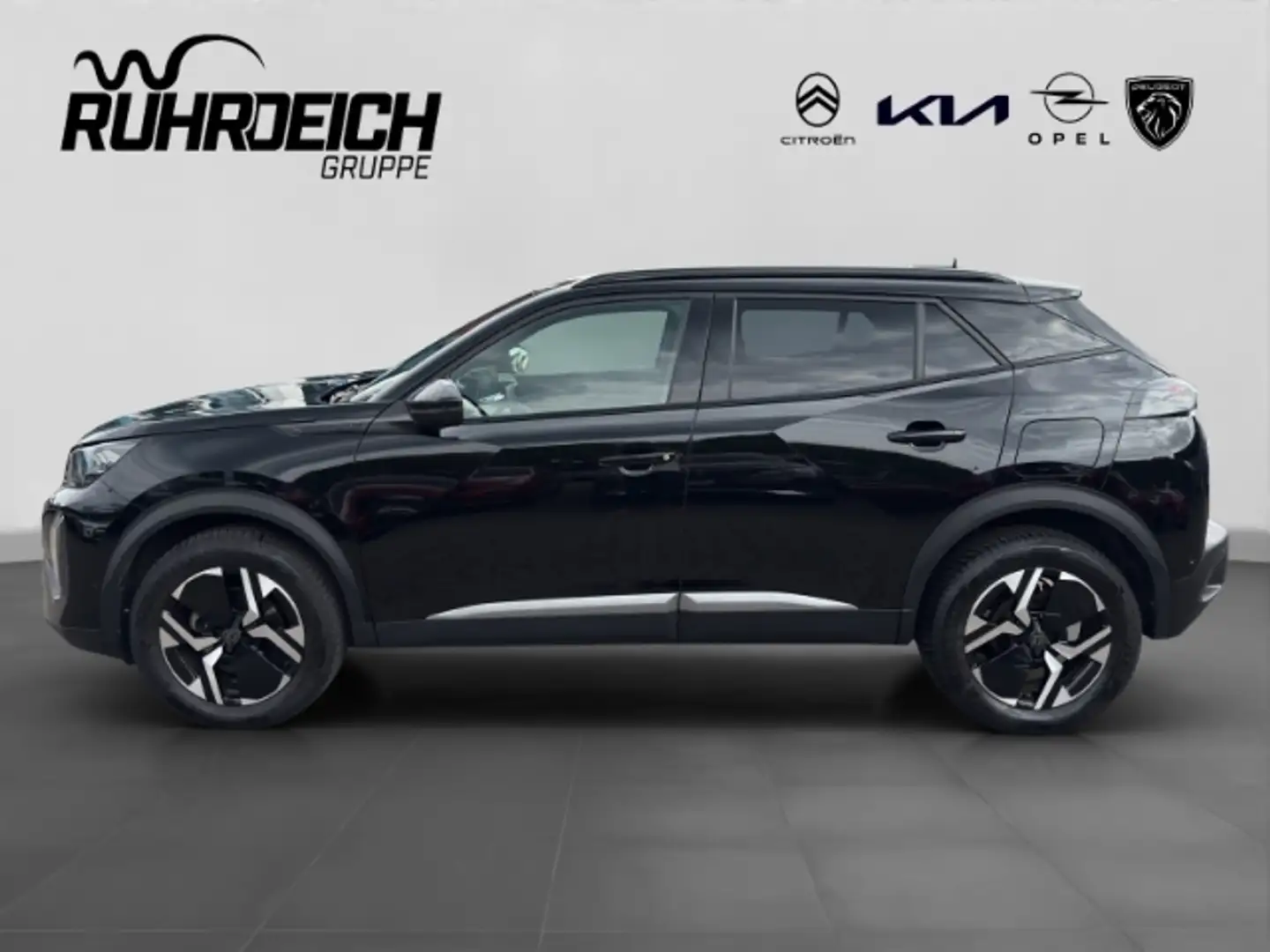 Peugeot 2008 GT 1.2 PT 130 AUT+NAVI+360°+LED+PDC v/h+ALLWETTER+ Schwarz - 2