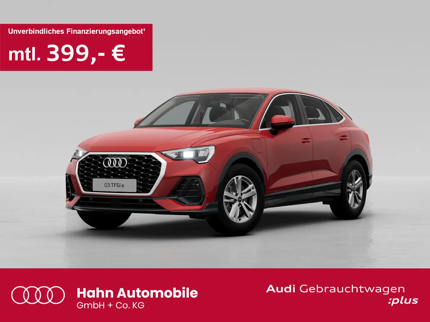 Audi Q3 45TFSIe S tronic Virtual AHK CAM Rot - 1