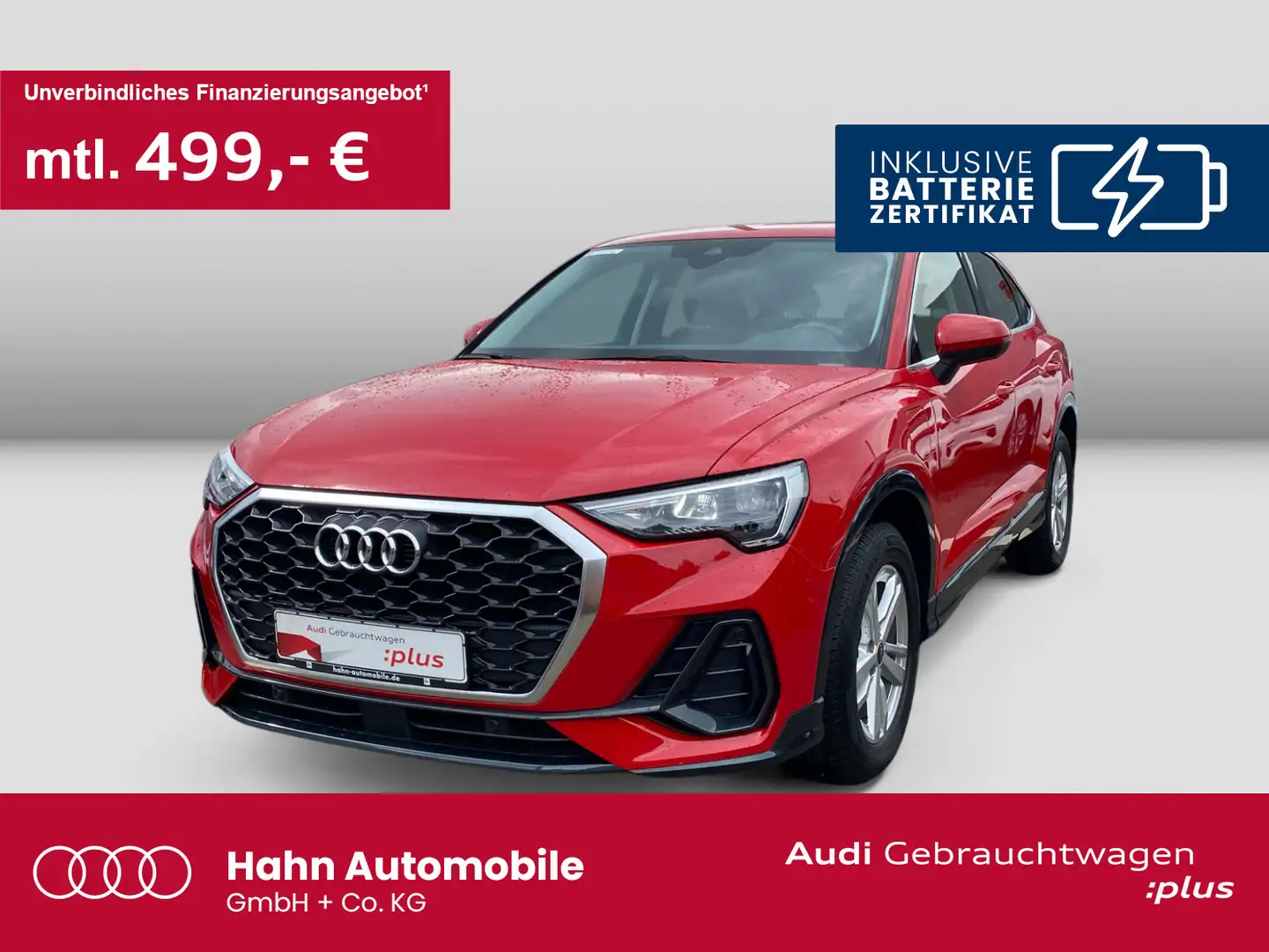 Audi Q3 45TFSIe S tronic Virtual AHK CAM Rot - 1