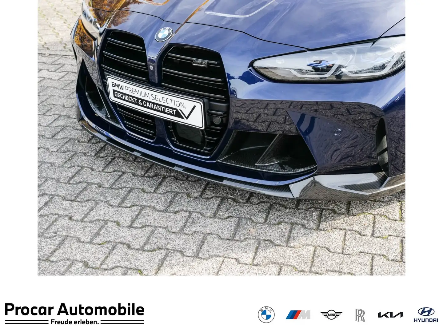 BMW M4 Competition HR DA Pro PA+ 360 Laser Carbon H/K Blau - 1