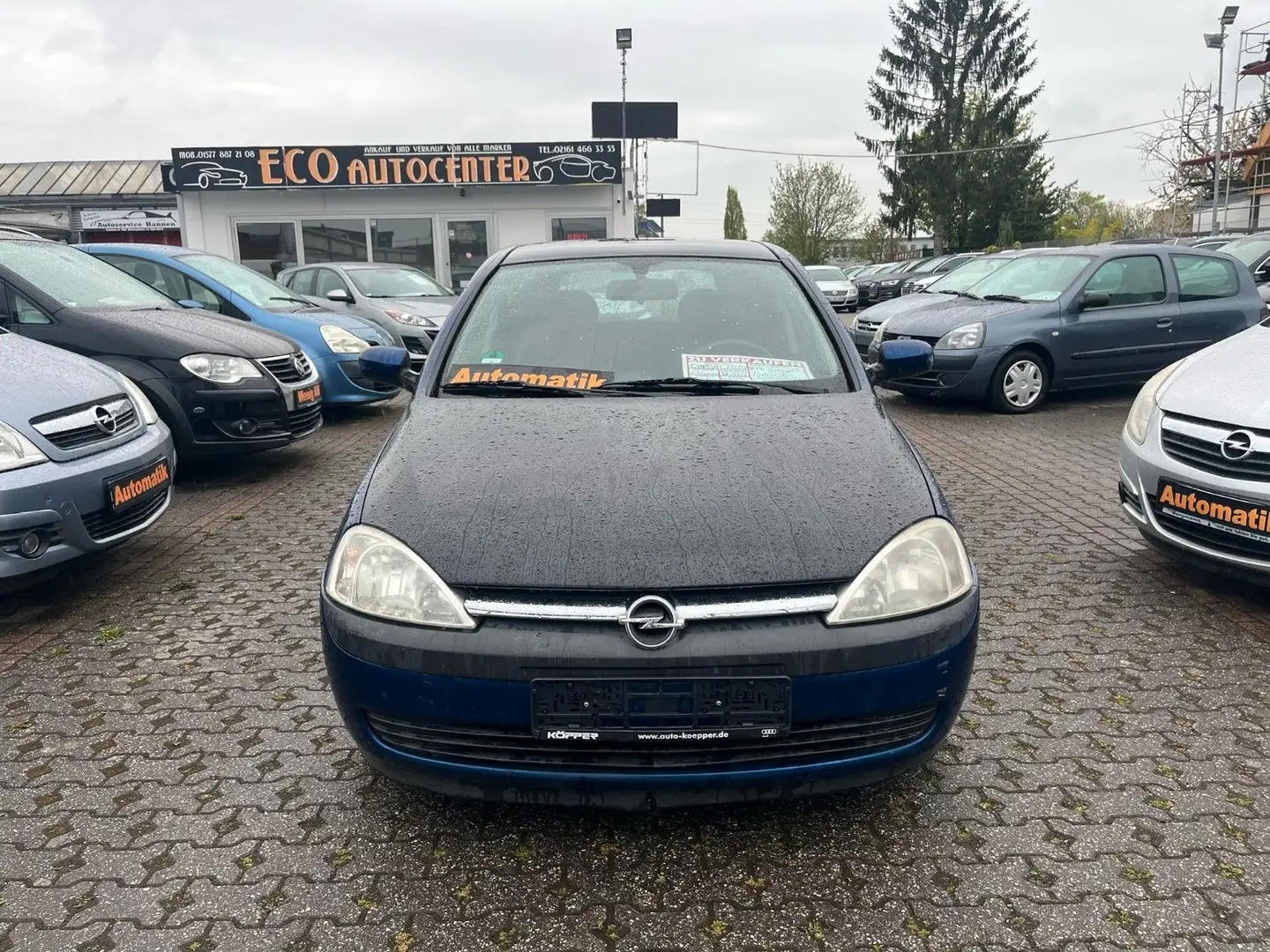 Opel Corsa 1.0 12V Comfort TÜV NEU!+Automatik Blau - 2