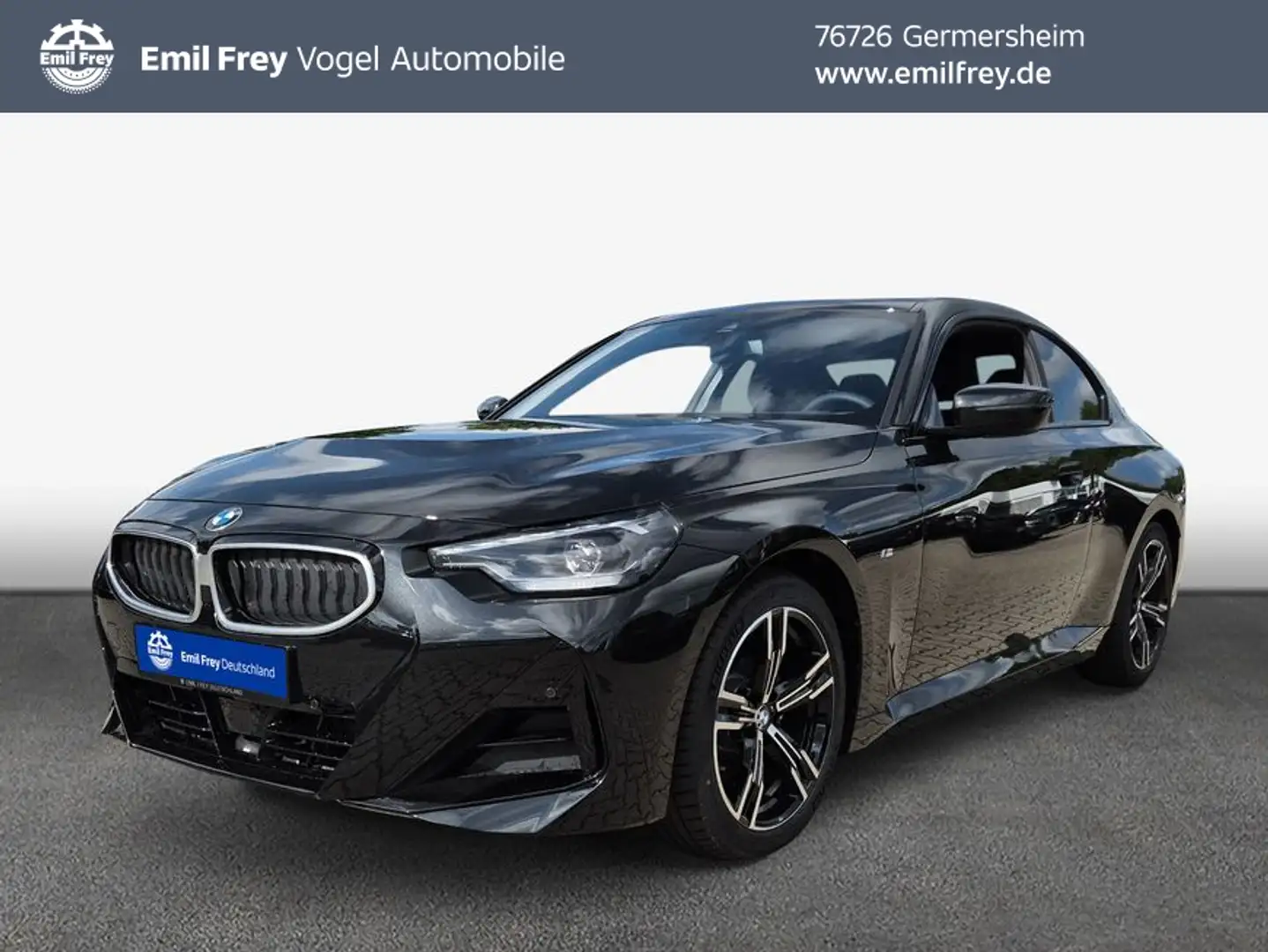 BMW 218 i Coupe Aut. 115 kW, 2-türig Schwarz - 1