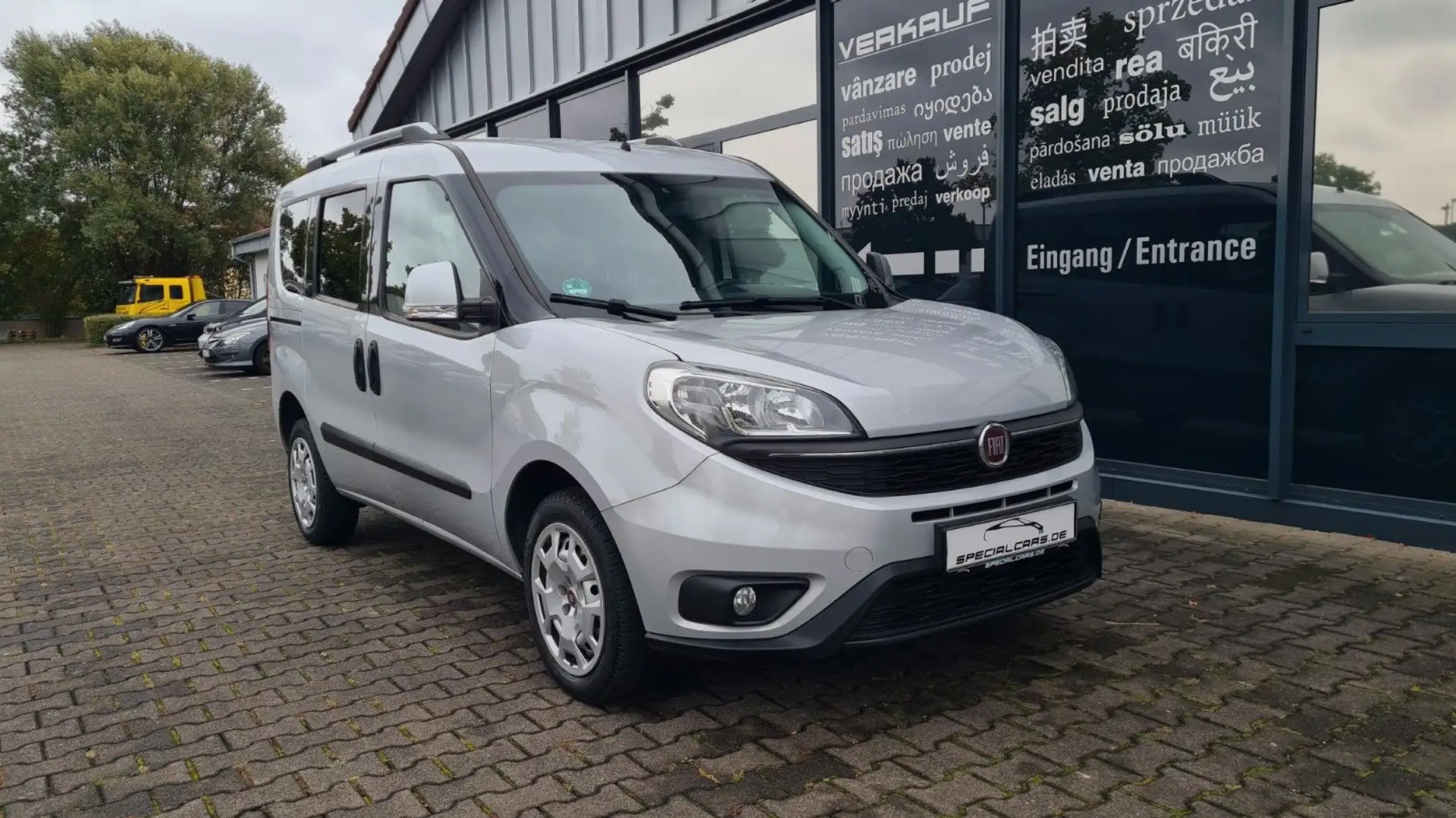 Fiat Doblo 1.4 SX Kombi - A/C - 1.HAND - MwSt - Silber - 1