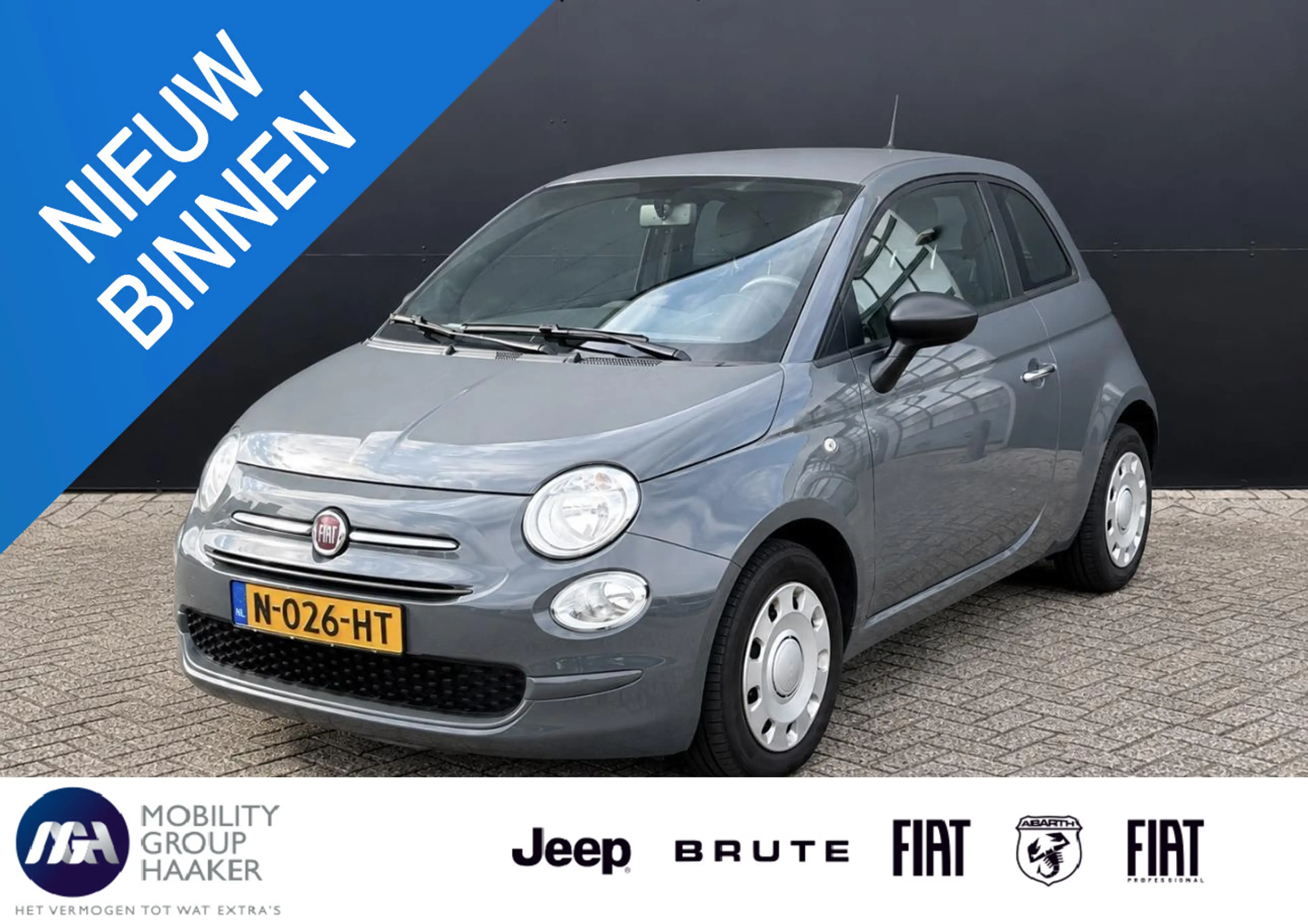 Fiat 500 1.0 Hybrid Cult | Dealeronderhouden | Airco | Lage