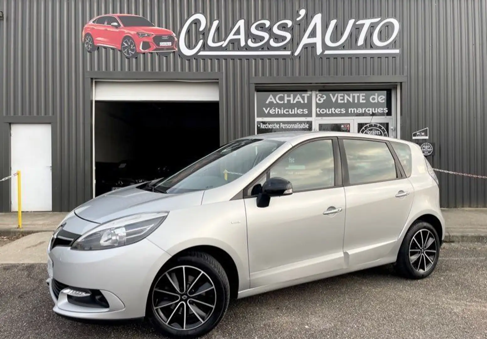 Renault Scenic III (2) 1.2 tce 115 CV ÉDITION LIMITED BVM-6 TBE Argent - 2
