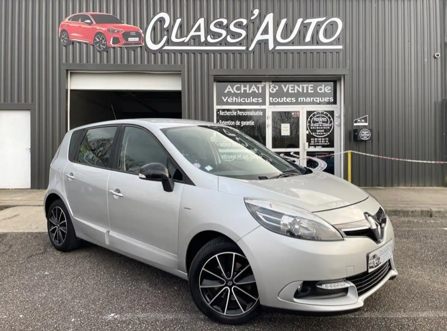 Renault Scenic III (2) 1.2 tce 115 CV ÉDITION LIMITED BVM-6 TBE Argent - 1