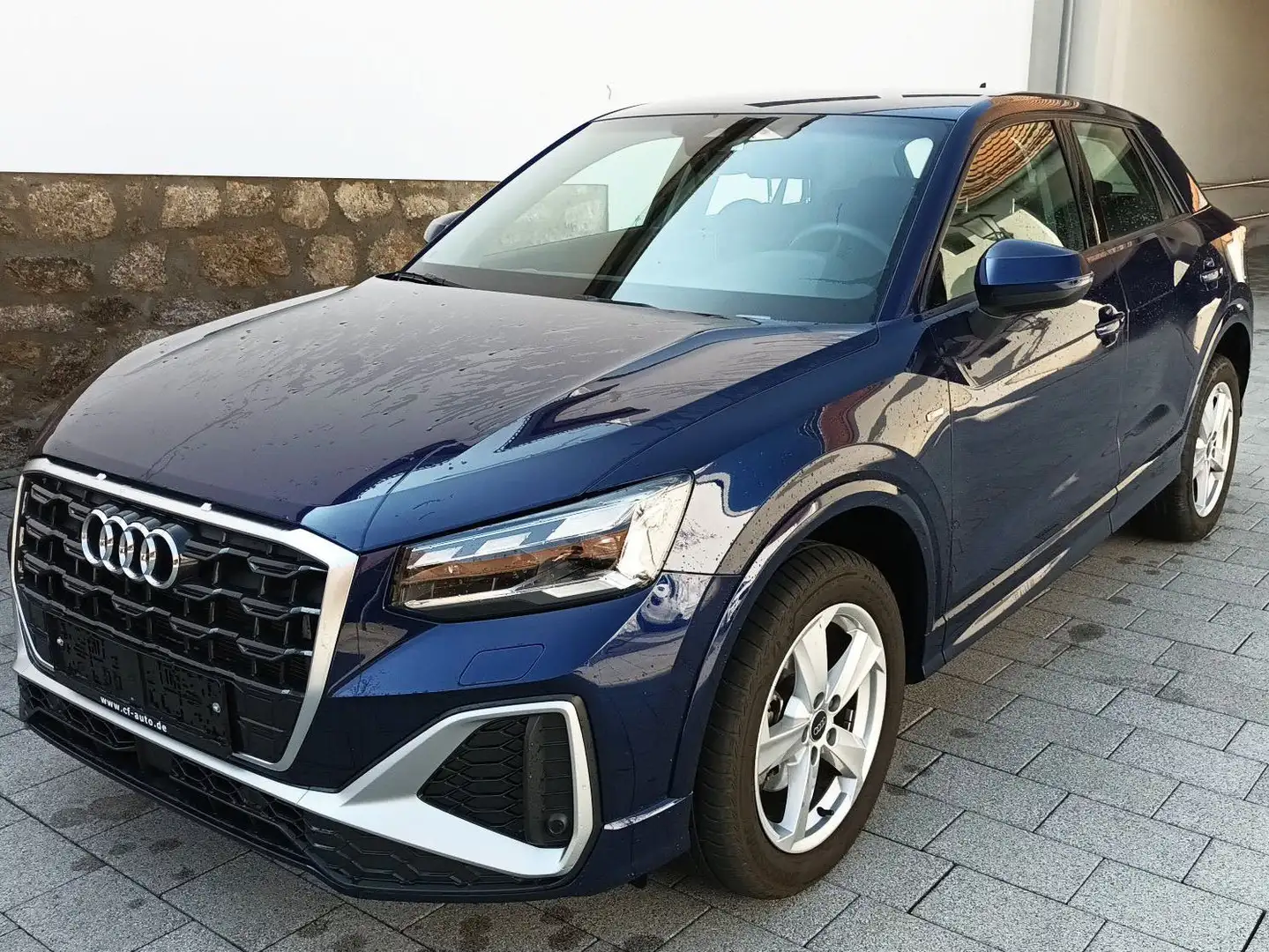 Audi Q2 35 TFSI S line Matrix Keyless Virtu ACC Kamera Nav Blau - 1