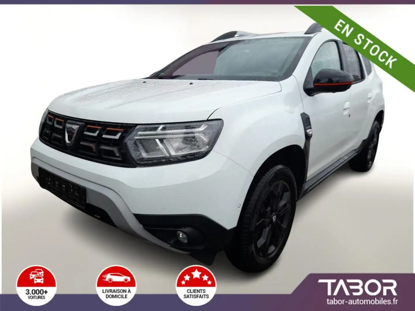 Dacia Duster II 1.3 TCe 130 Extreme GPS radars Blanc - 1