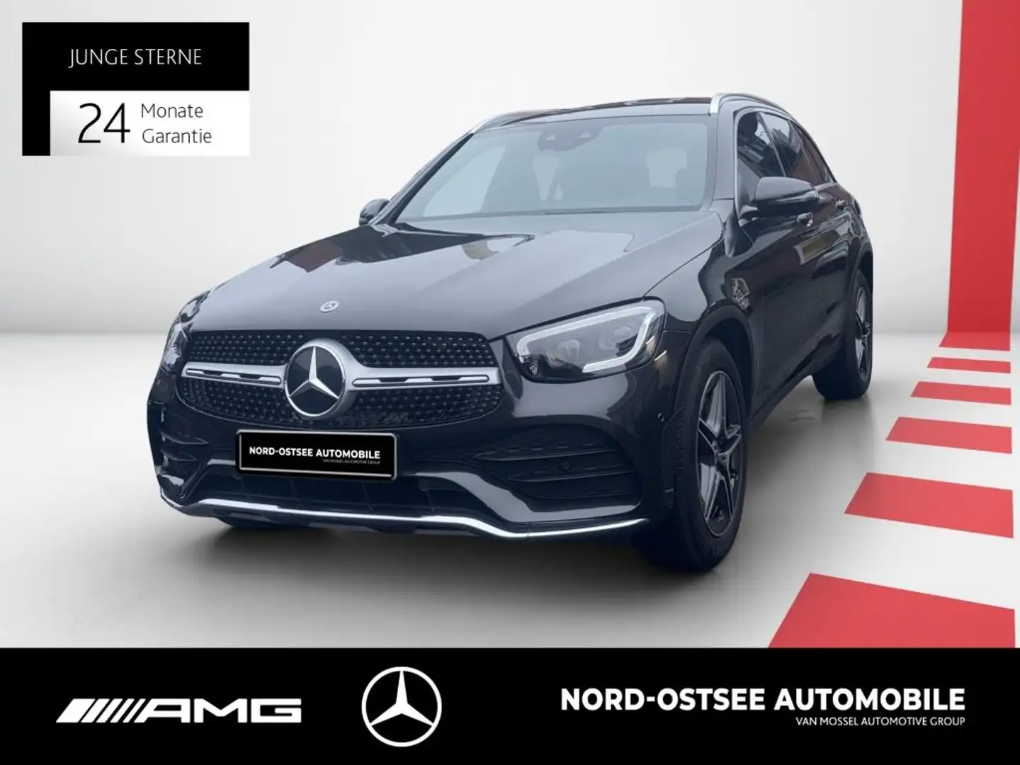 Mercedes-Benz GLC 200 d 4M AMG MULTIBEAM KAM SHZ SOUND TEMPO Grau - 1