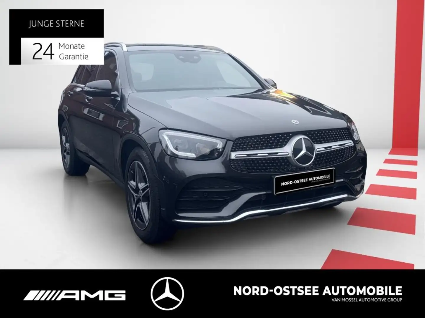 Mercedes-Benz GLC 200 d 4M AMG MULTIBEAM KAM SHZ SOUND TEMPO Grau - 2