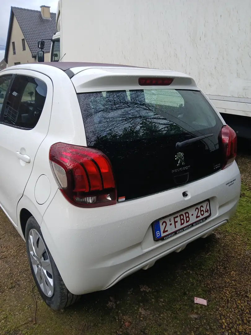 Peugeot 108 108 PureTech 82 Top! Active Blanc - 1