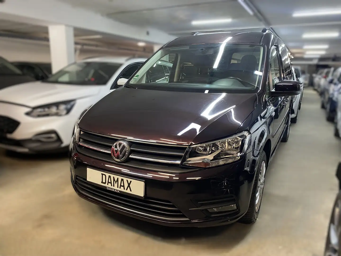 Volkswagen Caddy Maxi Trendline BMT*7 Sitzer*NAVI*PDC Violet - 1