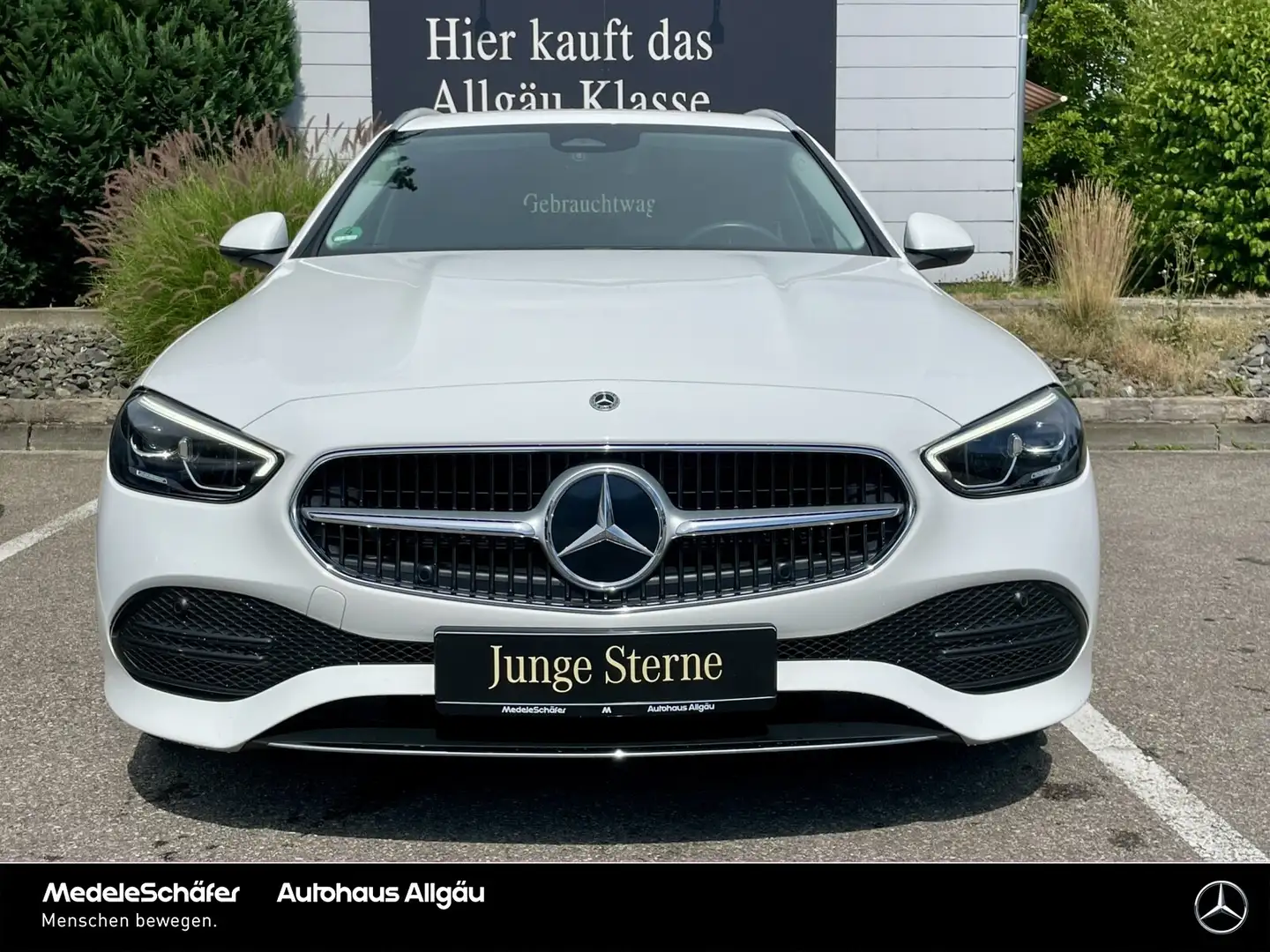 Mercedes-Benz C 220 C 220 d T 4M Avantgarde AHK LED Kam MBUX ElHeck Weiß - 2