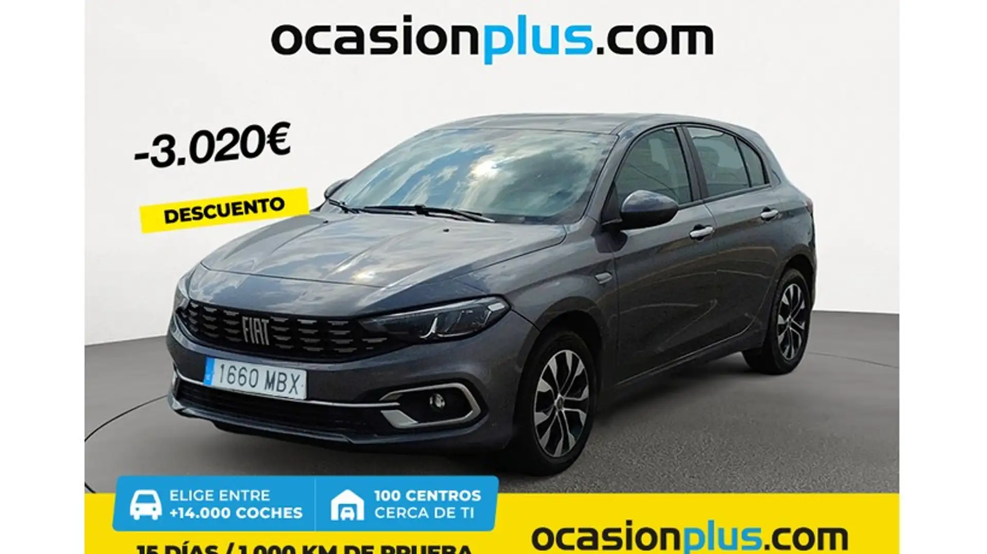 Fiat Tipo 1.5 Hybrid City Life DCT Gris - 1