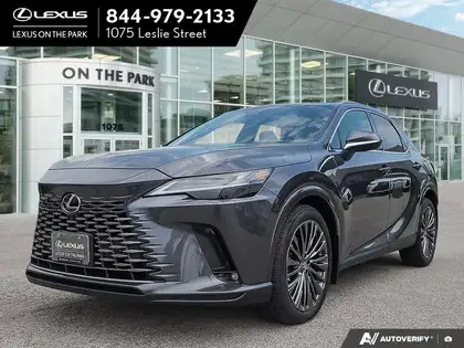 Gray 2026 Lexus RX SUV / Crossover  8-Speed Automatic