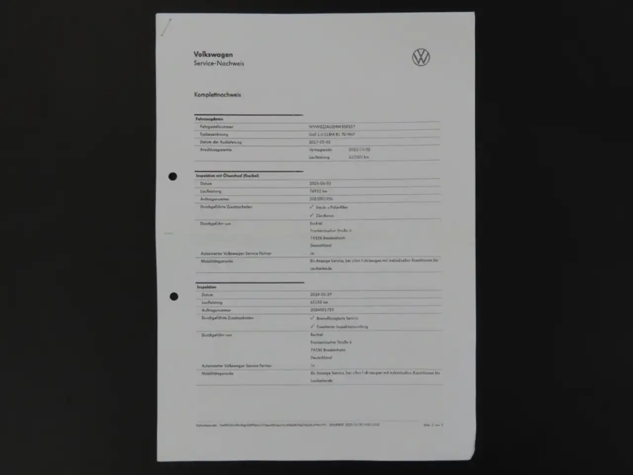 Volkswagen Golf Standard Model — photo 19 sur 28