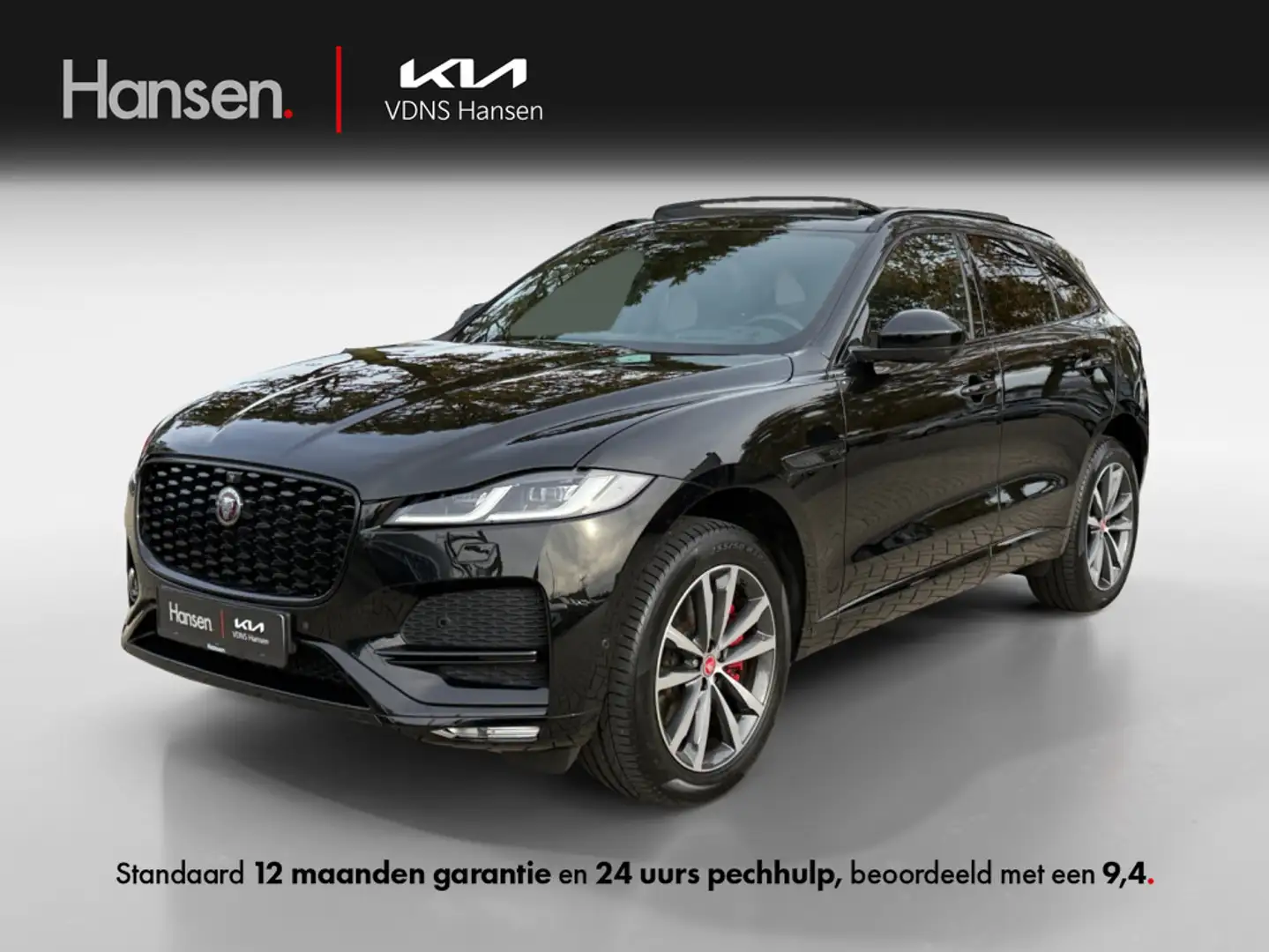 Jaguar F-Pace 2.0 P400e PHEV S I Panoramadak I Leder I Meridian Zwart - 1