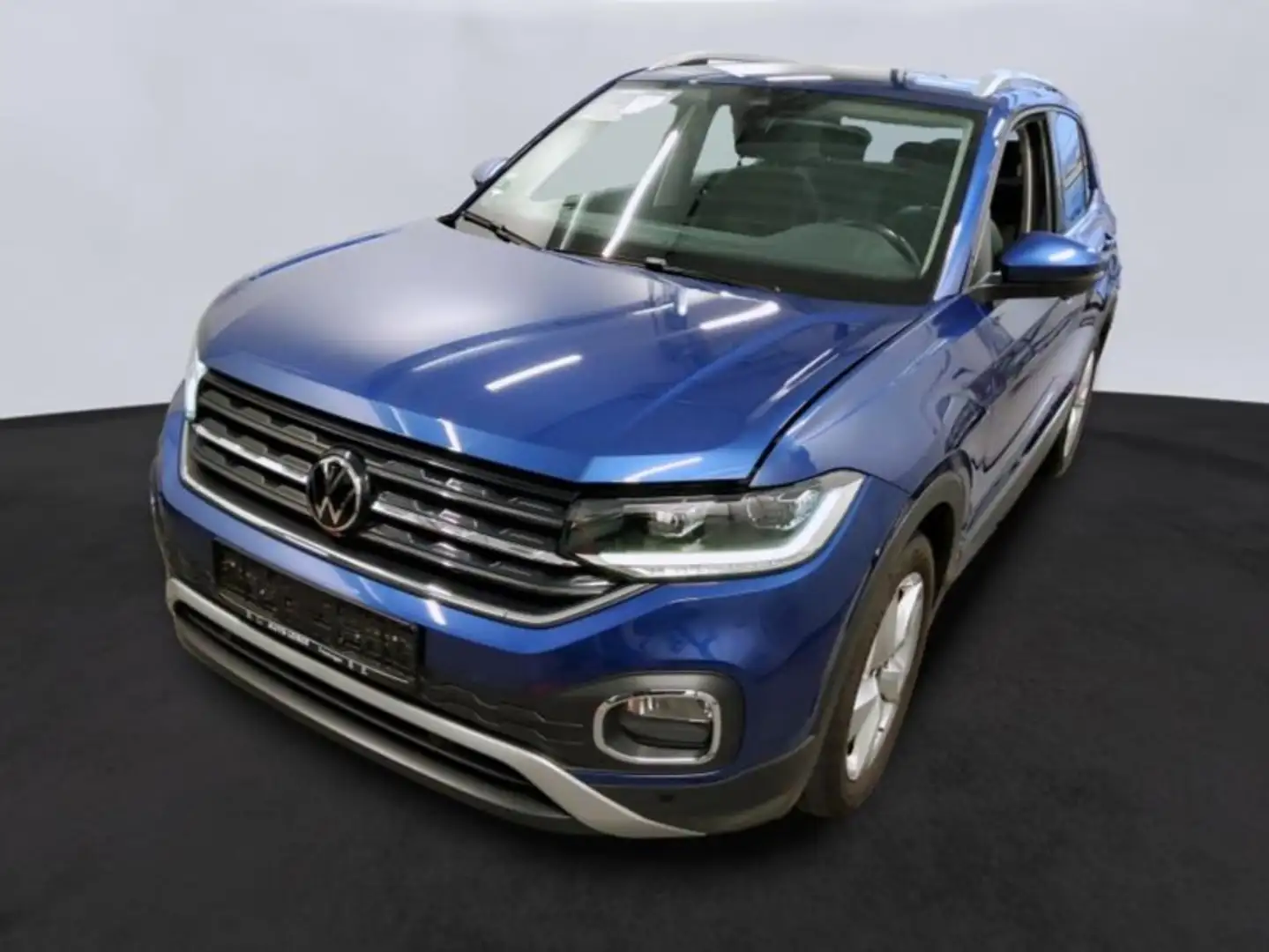Volkswagen T-Cross 1.5 TSI STYLE DSG RFK*Navi*LED*LM17*APP Blau - 2